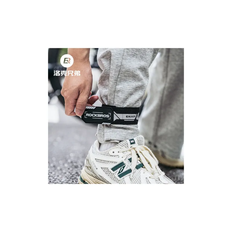 ROCKBROS Riding Equipment Cycling Leg Strap Unisex Polyester PVC Approximately 37mm Wide.-13