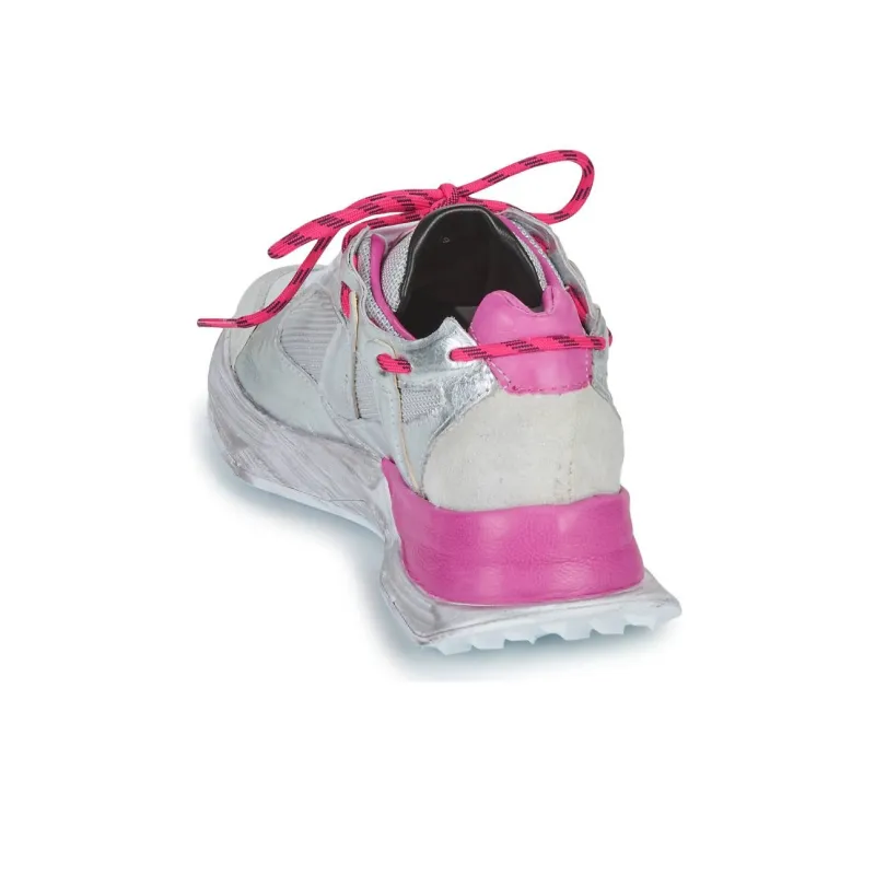 AirStep LOWCOLOR Abrasion Resistant Low Top Casual Shoes Women's Silver-10