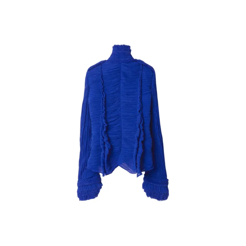 Burberry Pleated Tailored Jacket-1