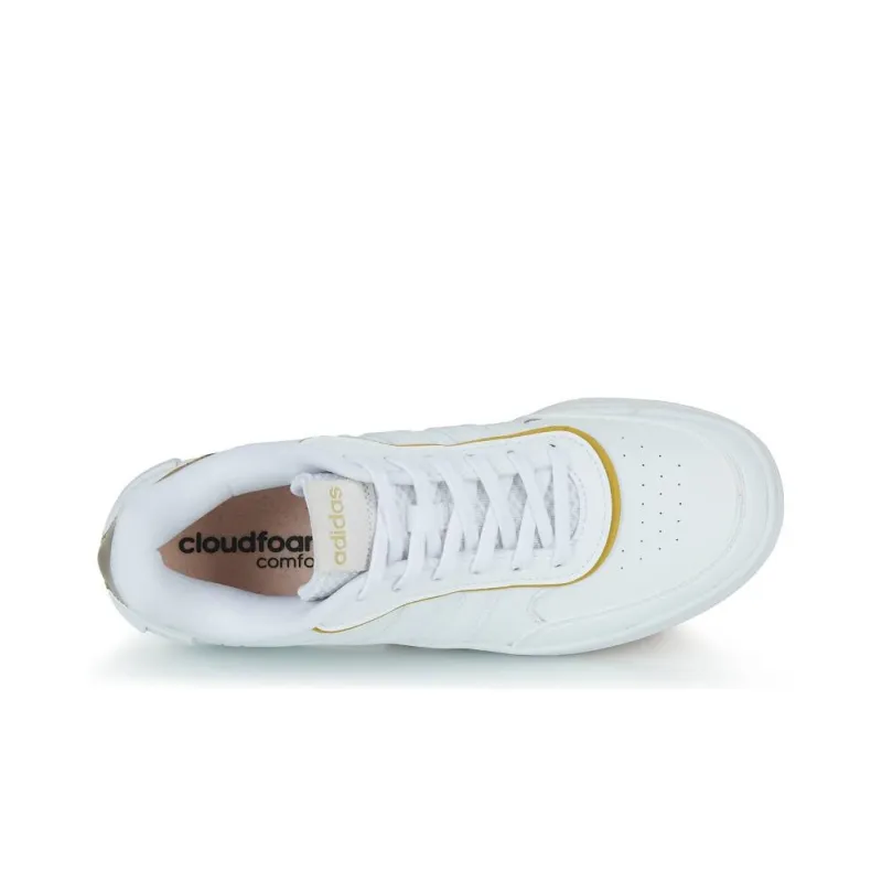 Adidas Neo Postmove SE Cushioning Wear Resistant Low Top Skateboard Shoes Women's White-3