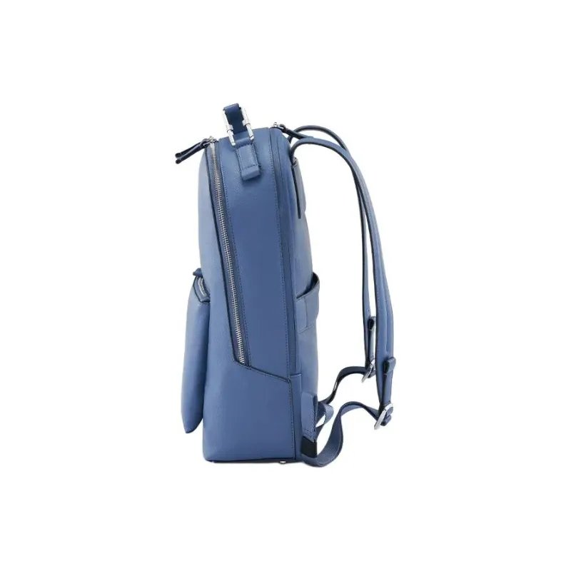 SAMSONITE Synthetic Leather Backpack Women's Blue-2
