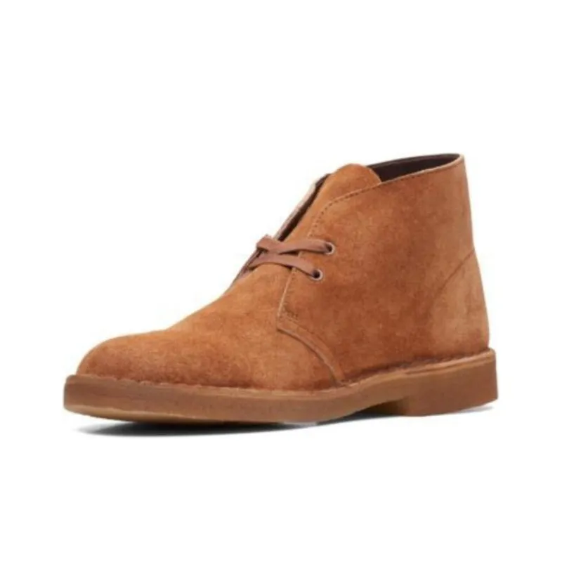 Clarks Originals Desert Boot Ginger Hairy Suede-2