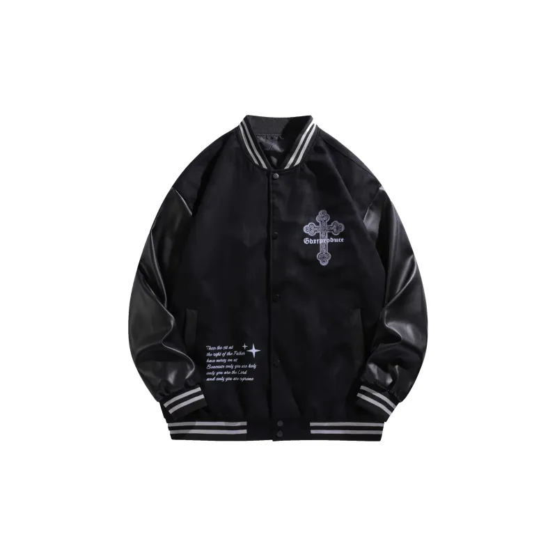 A.X.S.K x GDXF Baseball Jacket Unisex-1