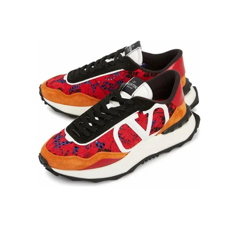 Valentino Shock Absorbers Low Top Sports Casual Shoes Men's Orange-3
