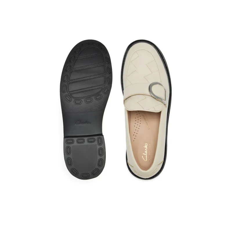Clarks Loafers Women's White-2