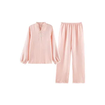 Q'NIANMA Pajama Set Women's Shrimp Pink