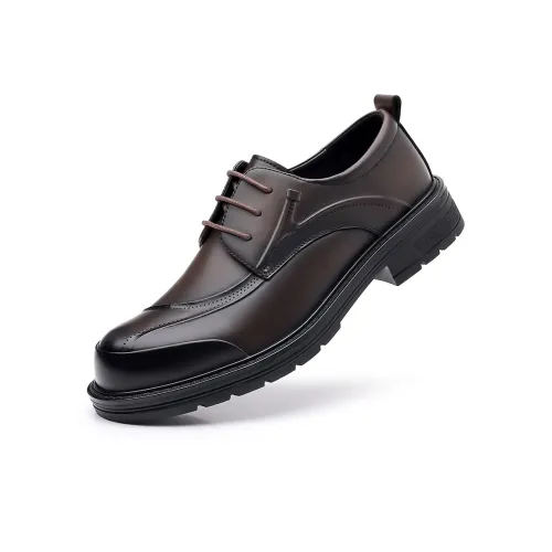 PAMATE Dress Shoes Men Low-Top