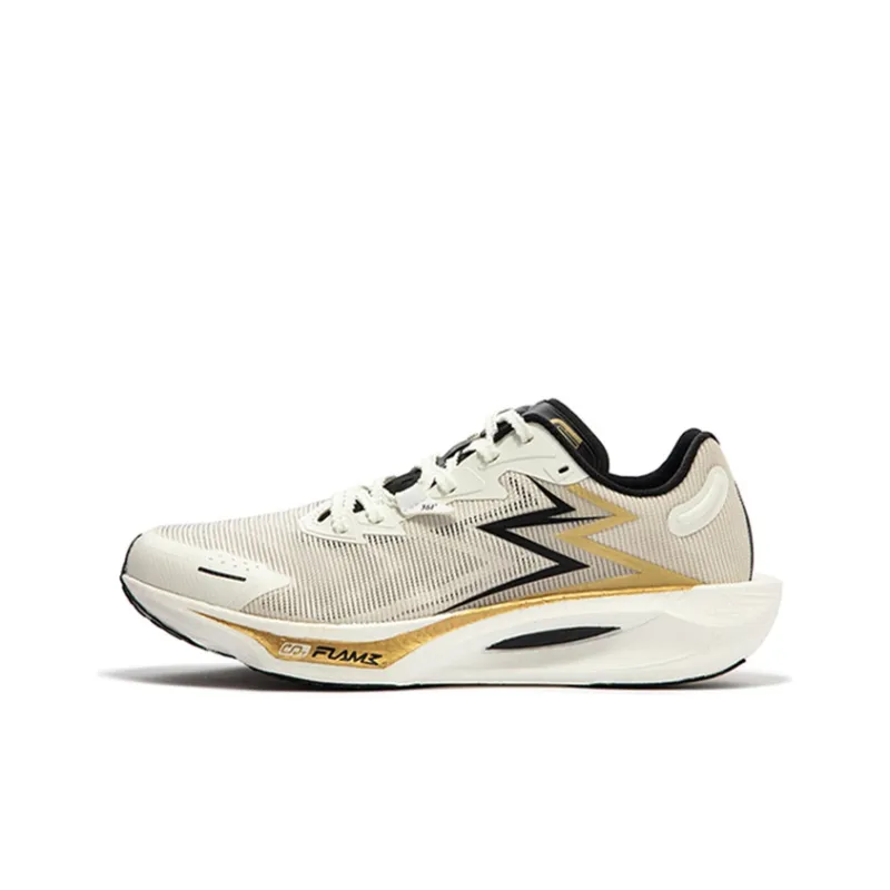 361° Speed 3 PRO Cushioning, Wear Resistant Low Top Training Running Shoes Unisex White Black-0