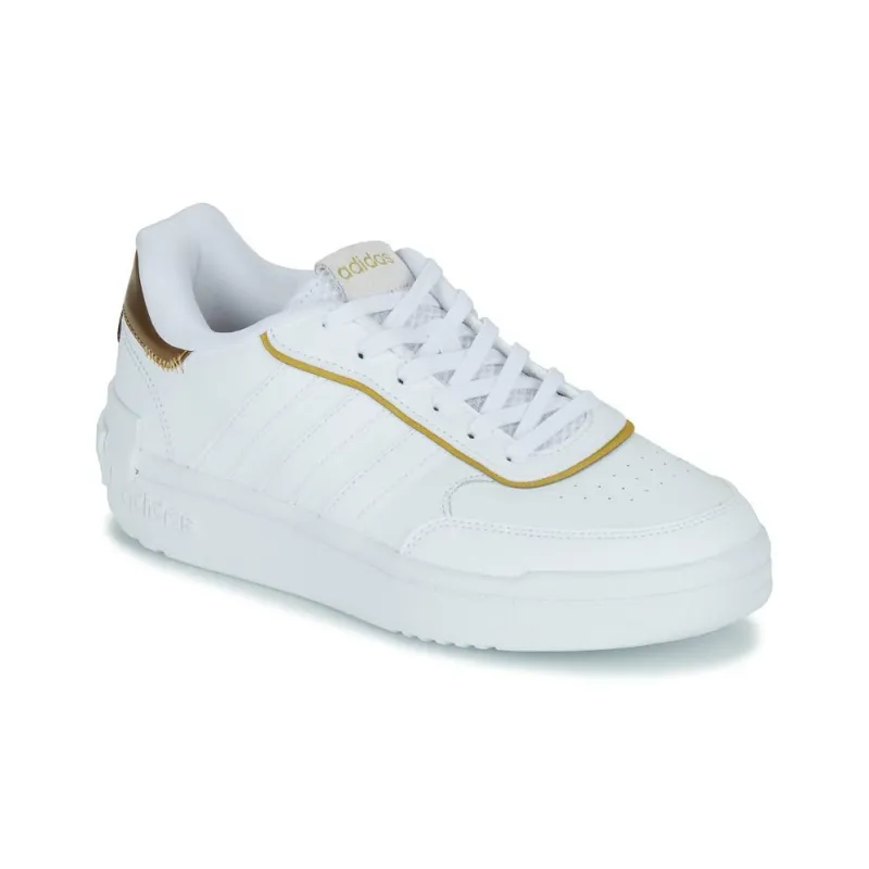 Adidas Neo Postmove SE Cushioning Wear Resistant Low Top Skateboard Shoes Women's White-2