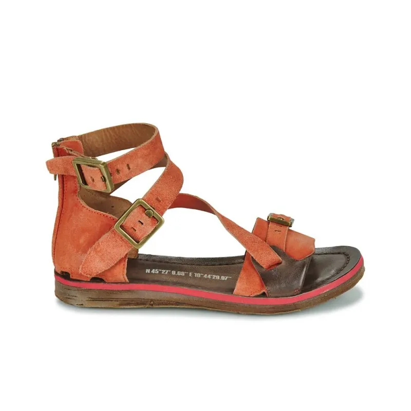 AirStep BUSA STRAP Roman Sandals Women's Orange-8