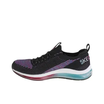 Skechers Skech-Air Element 2.0 Anti-Slip Wear-Resistant Low-Top Casual Shoes Women's Black Purple