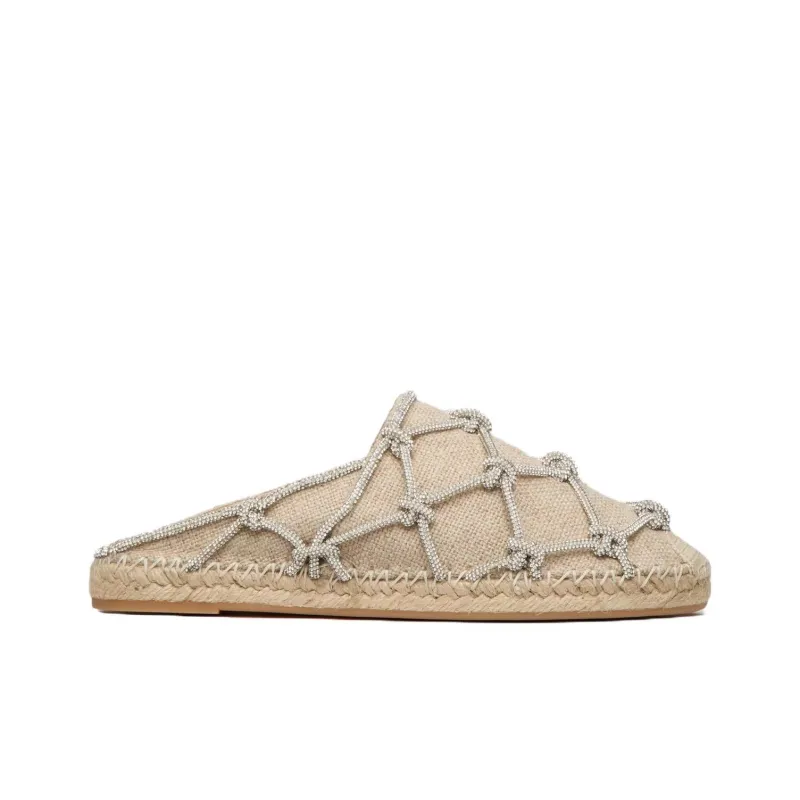 Valentino Garavani Embellished Slip-On Espadrilles Women's-1