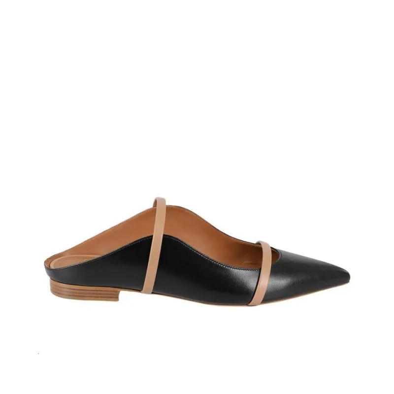 Malone Souliers Strappy Slippers-1