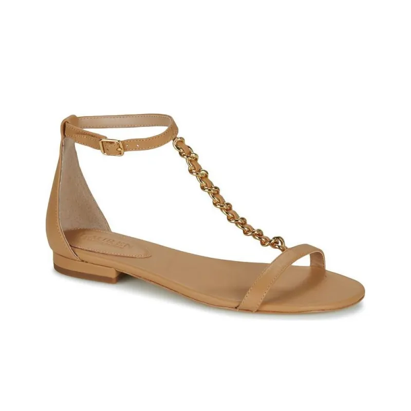 Polo Ralph Lauren One Strap Sandals Women's Light Brown-1