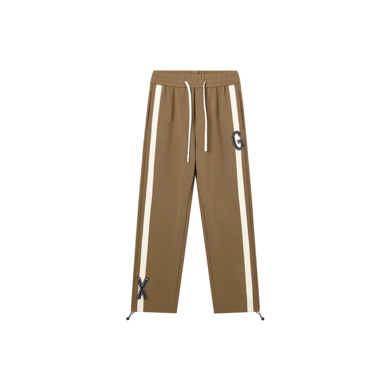 GXXX Fall Winter Straight Fit Casual Pants Unisex-9