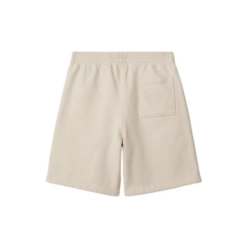 Burberry EKD embroidered Cotton Track Shorts-1