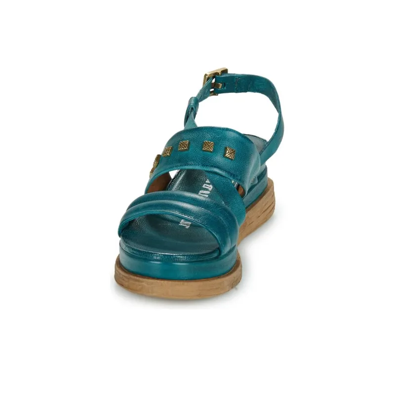 AirStep One Strap Sandals Women's Blue-11