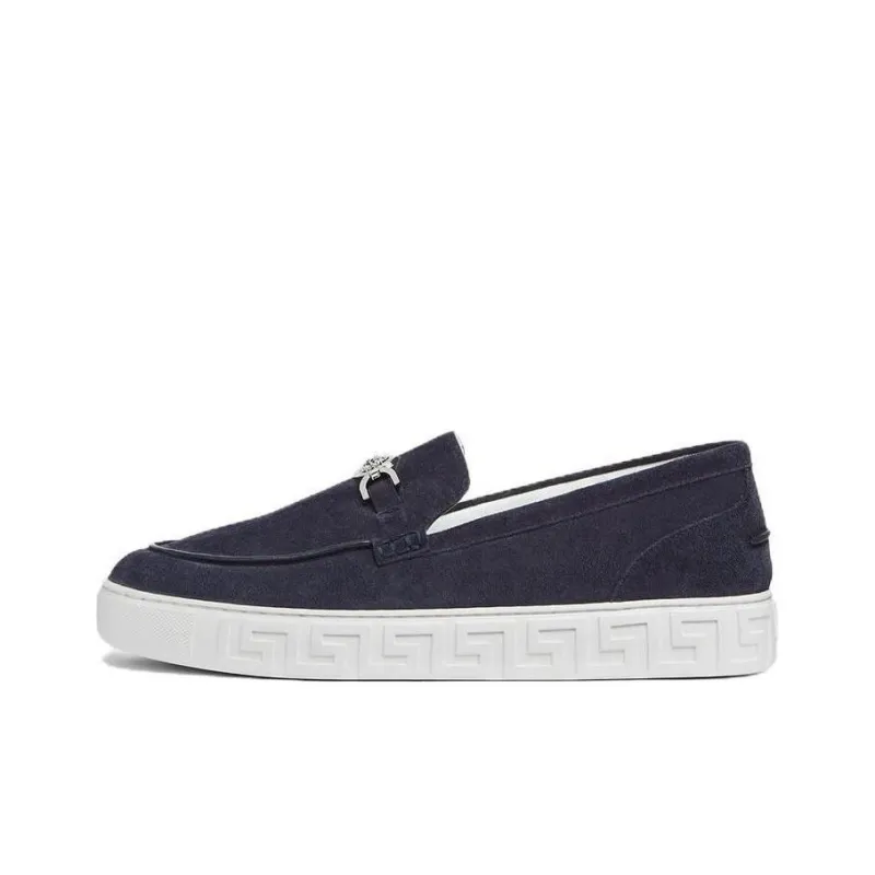 VERSACE Medusa '95 Versace Loafers Men's Blue-0