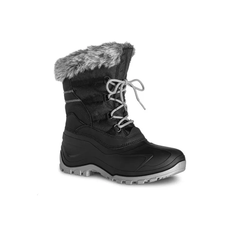 TREZETA Water Resistant High Top Outdoor Shoes Unisex Black-1