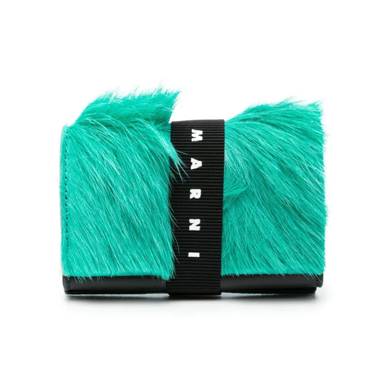 MARNI Textured Tri-fold Wallet-1
