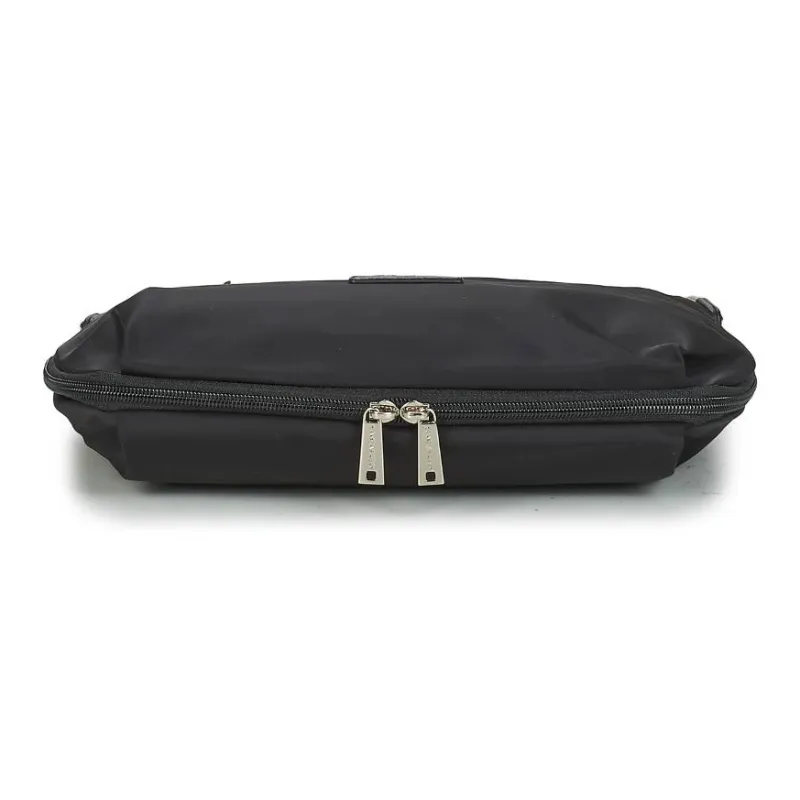 Lancaster Nylon Shoulder Bag Women's Black-7