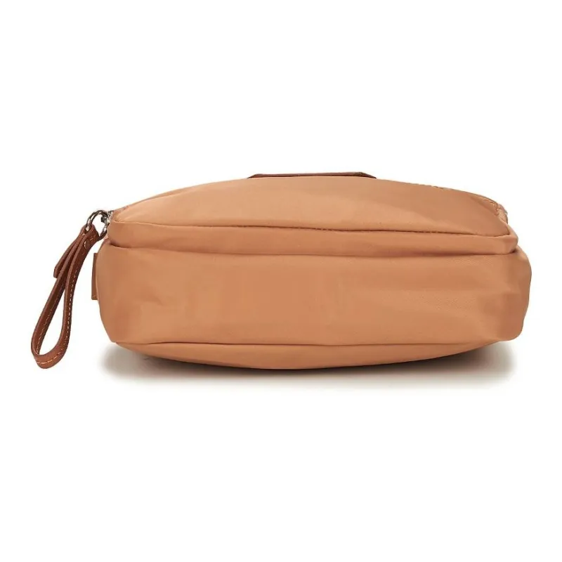 Lancaster Adjustable Strap Shoulder Bag Women's Brown-5