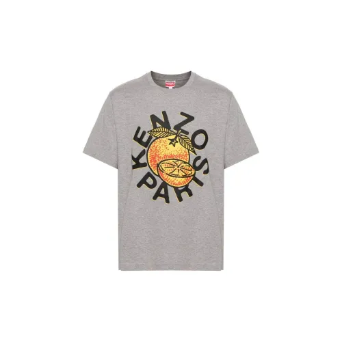 KENZO T-Shirts Men Heather Gray