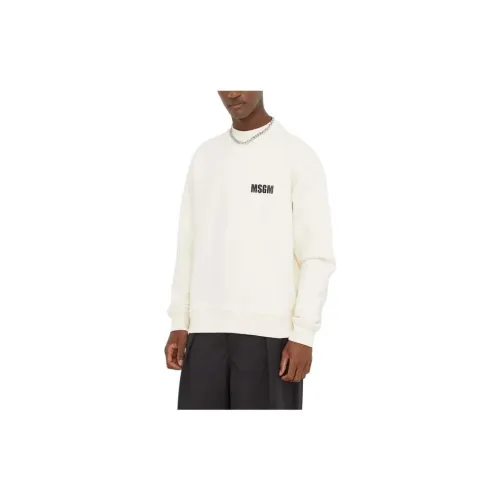 MSGM Sweatshirts Men Beige