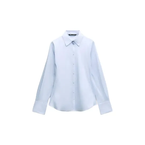 ZARA Shirts Women's Light Blue