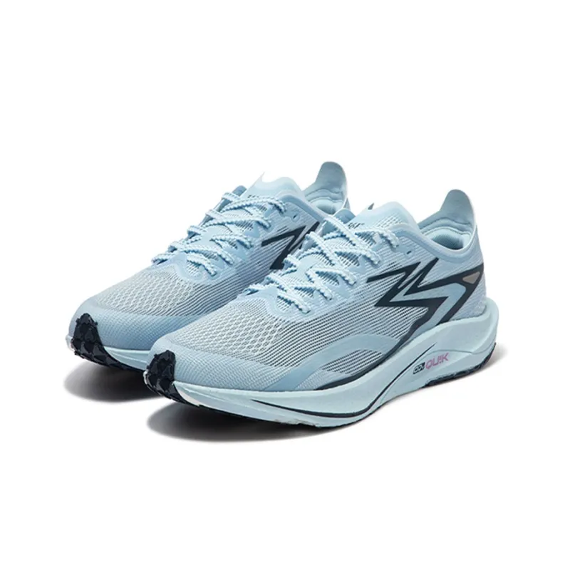 361° Speed Team Cushioning Anti Slip Wear Resistant Breathability Low Top Running Shoes Unisex Glacier Blue-2