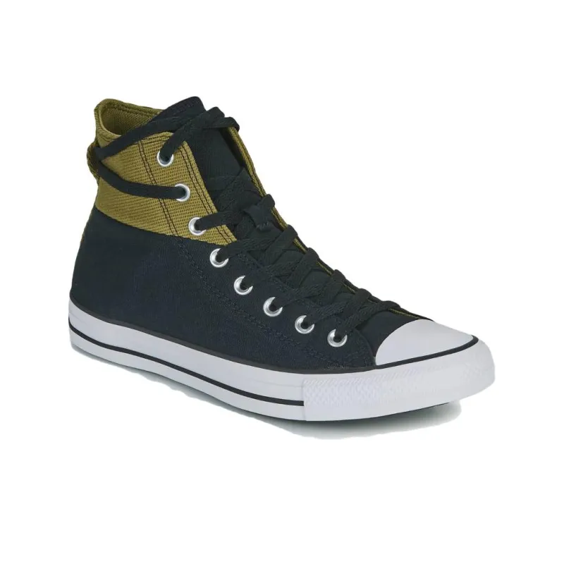 Converse Chuck Taylor All Star Durable Cushioning High Top Canvas Shoes Men's Black-2