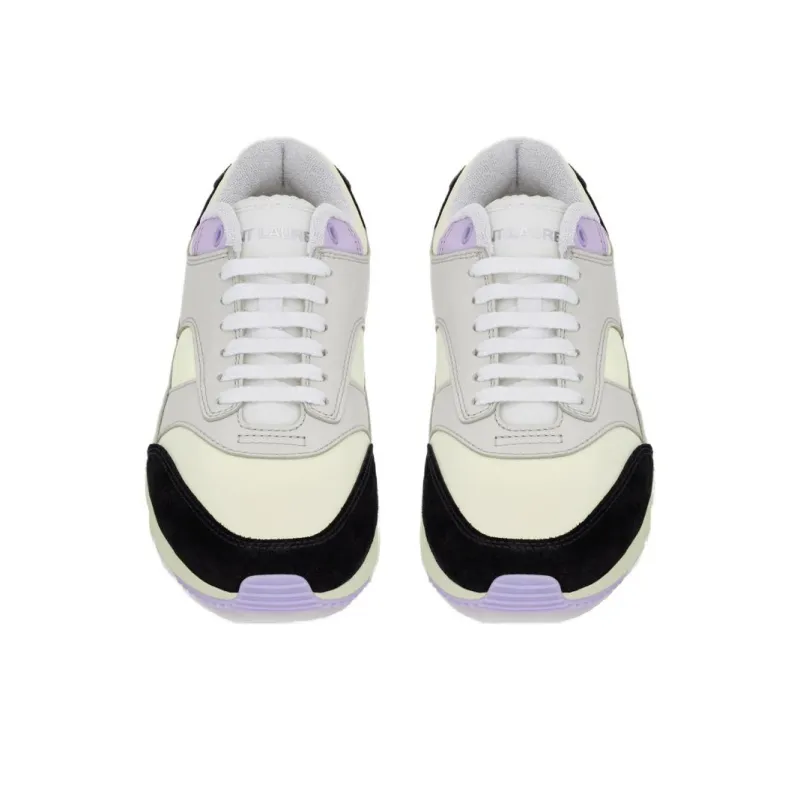 SAINT LAURENT Bump Lace Up Sneakers-3