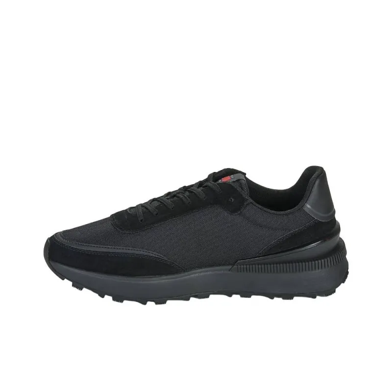 Tommy Hilfiger Low Top Casual Shoes Men's Black-0