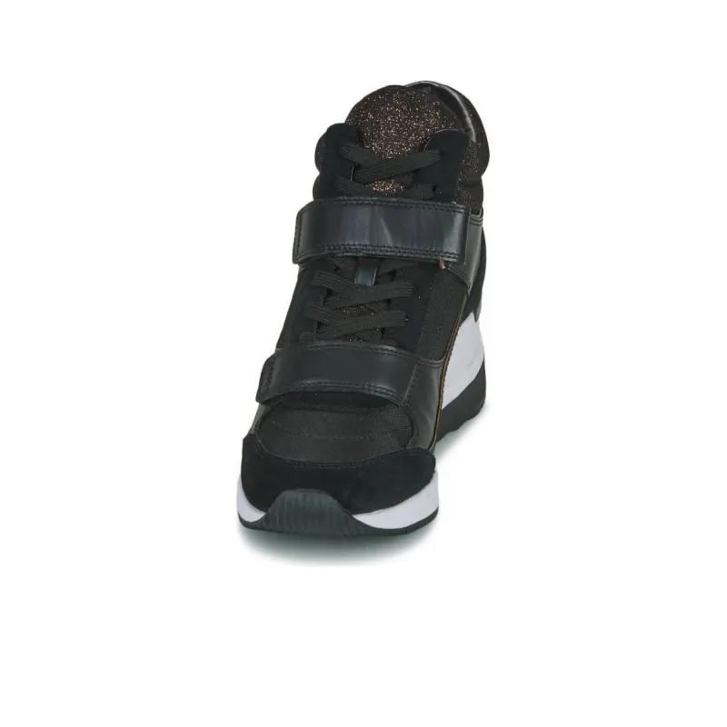MICHAEL KORS Gentry Mid Top Casual Shoes Women's Black-3