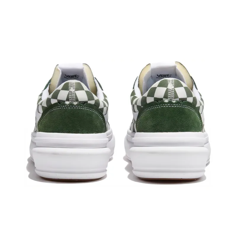 Vans Comfycush Checkerboard Old Skool Overt Cc Skate Shoes 'Green'-3