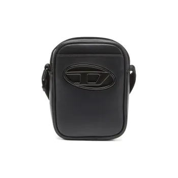 DIESEL Polyurethane Shoulder Bag, Crossbody Bag Women's Black