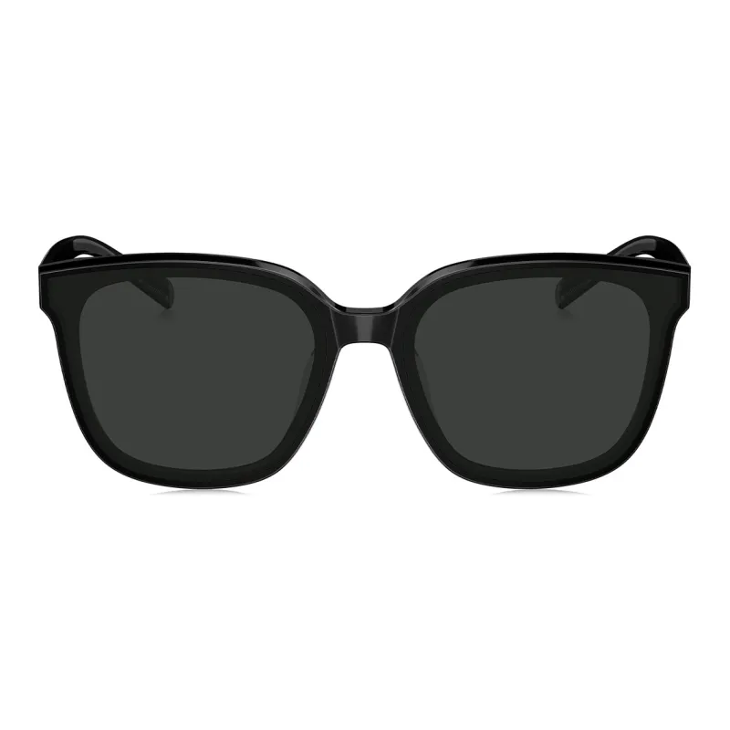 BOLON Plate Frame Square Sunglasses Unisex Black-4