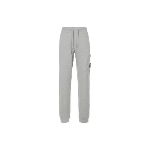 STONE ISLAND Knitted Sweatpants Men Gray