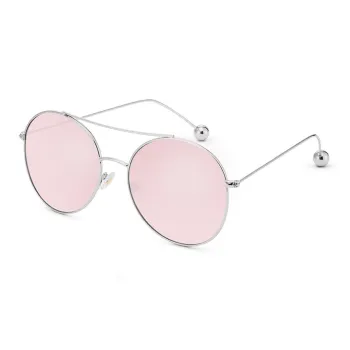 EQUIPMENTELEGANT Metal Oval Sunglasses Unisex