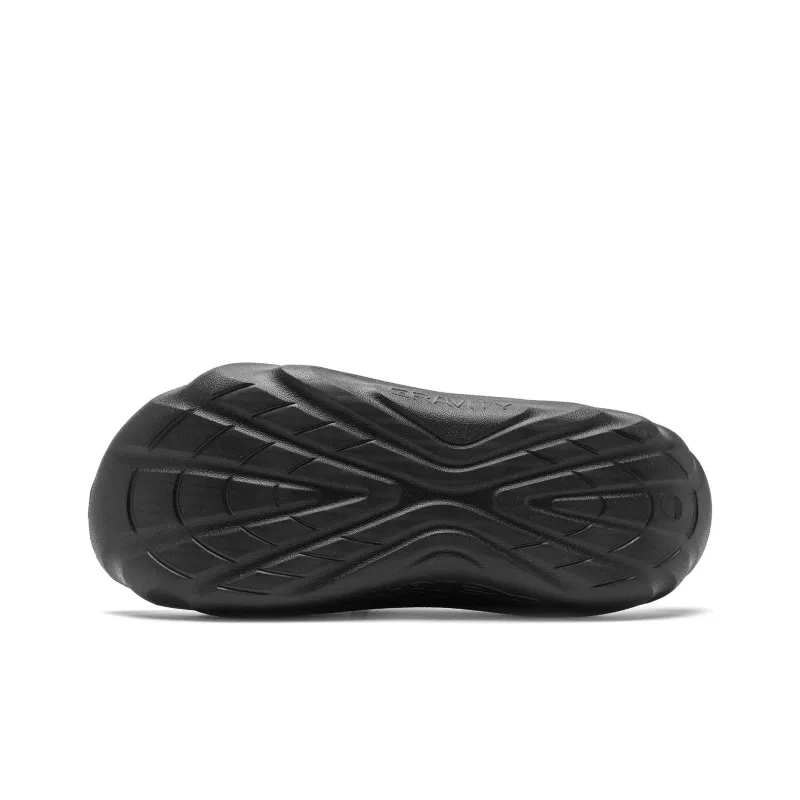 QIAODAN Gravitational Drag Slide Slippers Men's Black-4