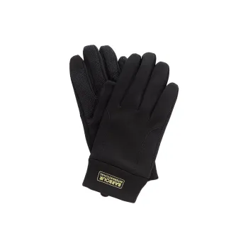 BARBOUR Knit Gloves Men's Black