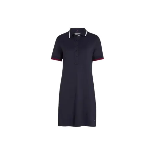 Tommy Hilfiger Short-Sleeved Dresses Women's Black