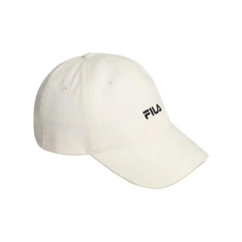 FILA Cotton Baseball Caps Unisex White-0