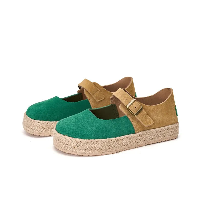 Joy&Mario Espadrilles Women's Brown/Red/Yellow-15