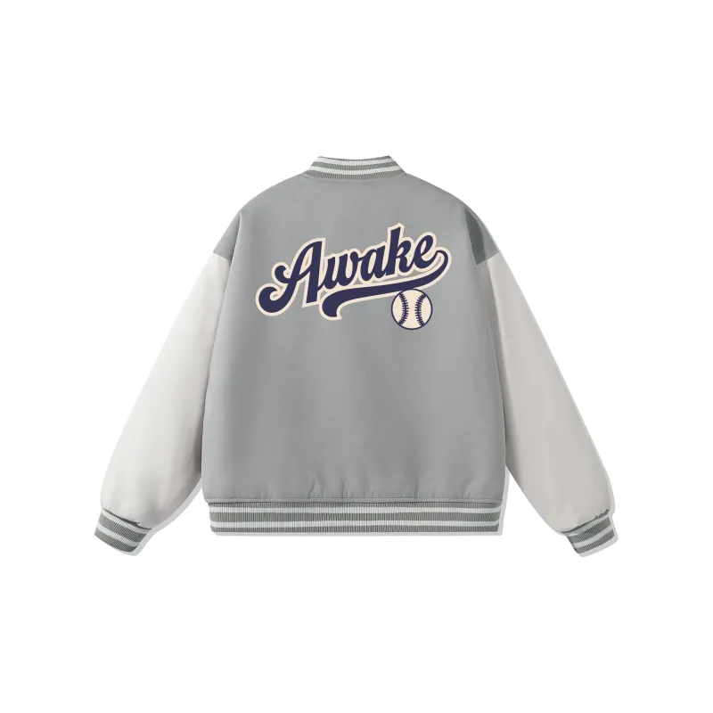 ACHS AWAKE Baseball Jacket Unisex-16