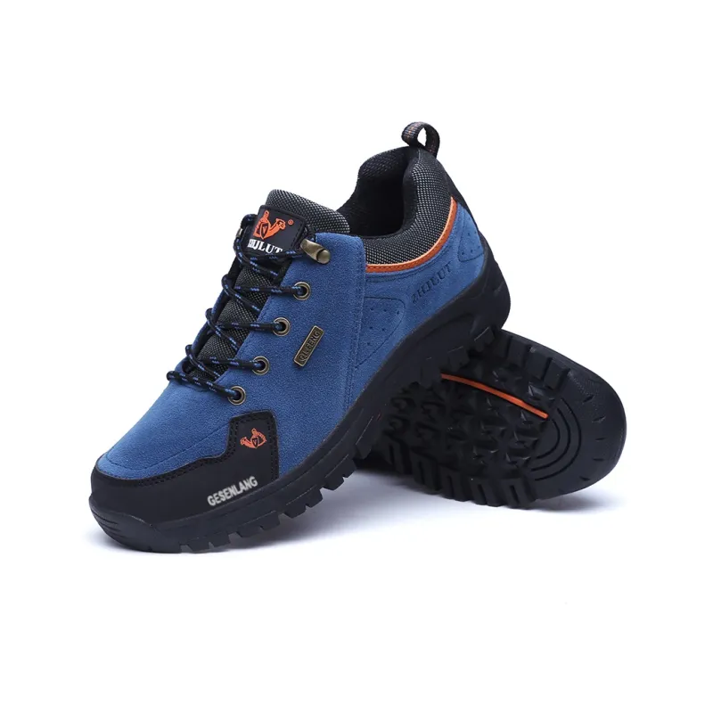 GESENLANG Anti Slip And Wear Resistant Water Resistant Low Top Outdoor Shoes Men's-4