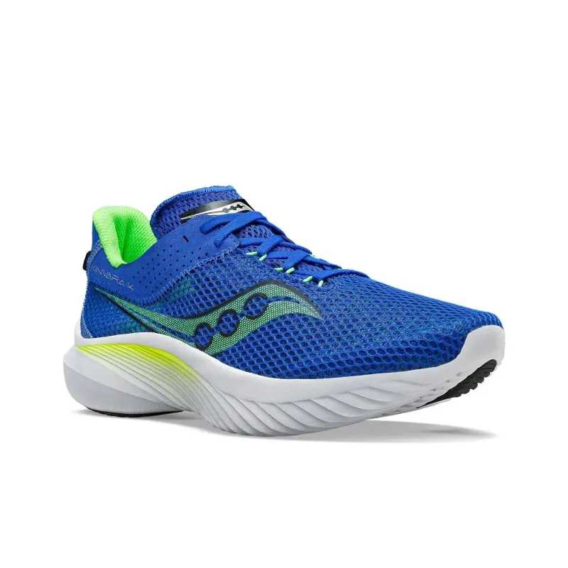 saucony Kinvara 14 'Superblue Slime'-2