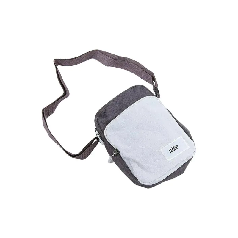 Nike Zoom Heritage Fabric Shoulder Bag Crossbody Bag Regular Unisex Gray-3