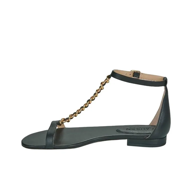 Polo Ralph Lauren One Strap Sandals Women's Black-0