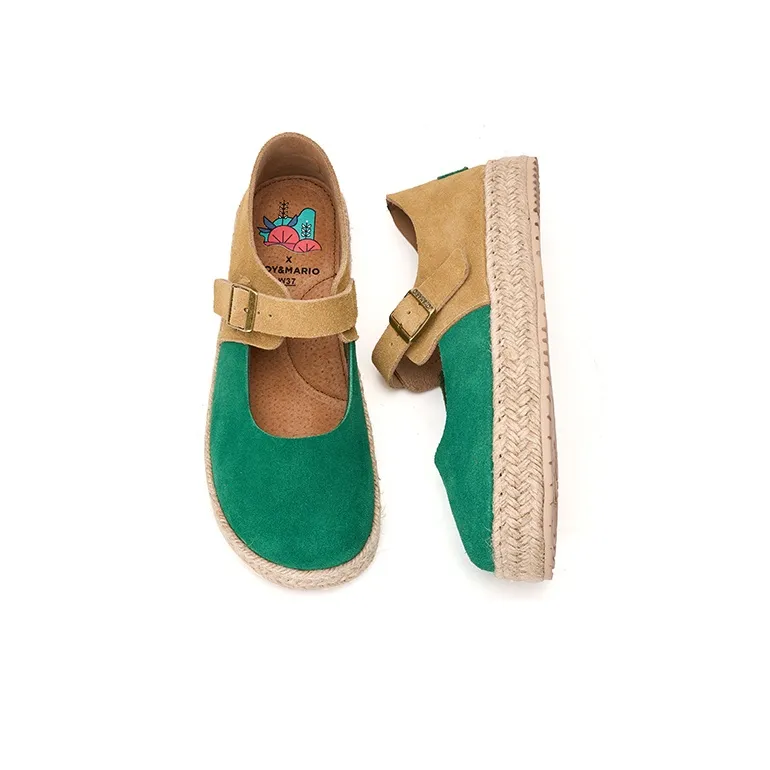 Joy&Mario Espadrilles Women's Brown/Red/Yellow-17